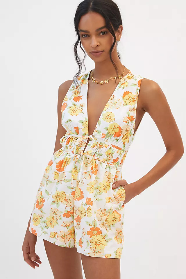 Faithfull Tamary Playsuit | Anthropologie (US)