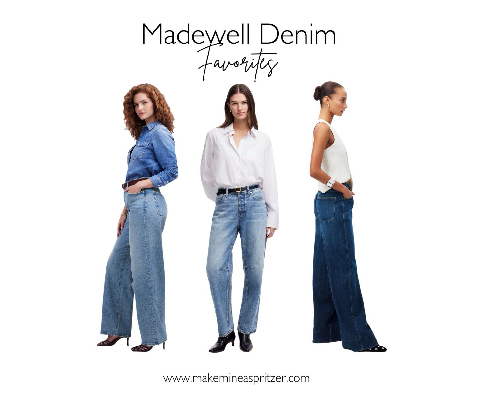 Currently in love with Madewell denim … these are the three I’m wearing everyday. 

#LTKStyleTip #LTKOver40