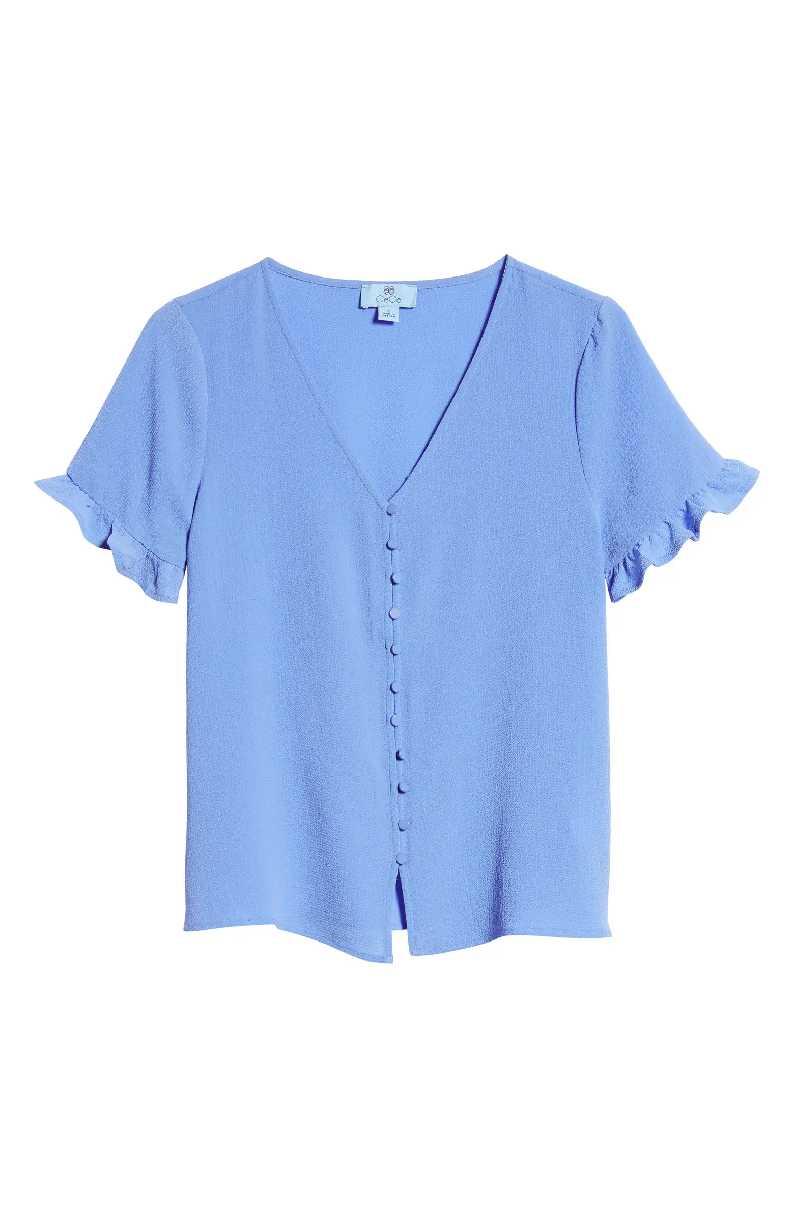 CeCe Ruffle Sleeve Blouse | Nordstrom | Nordstrom