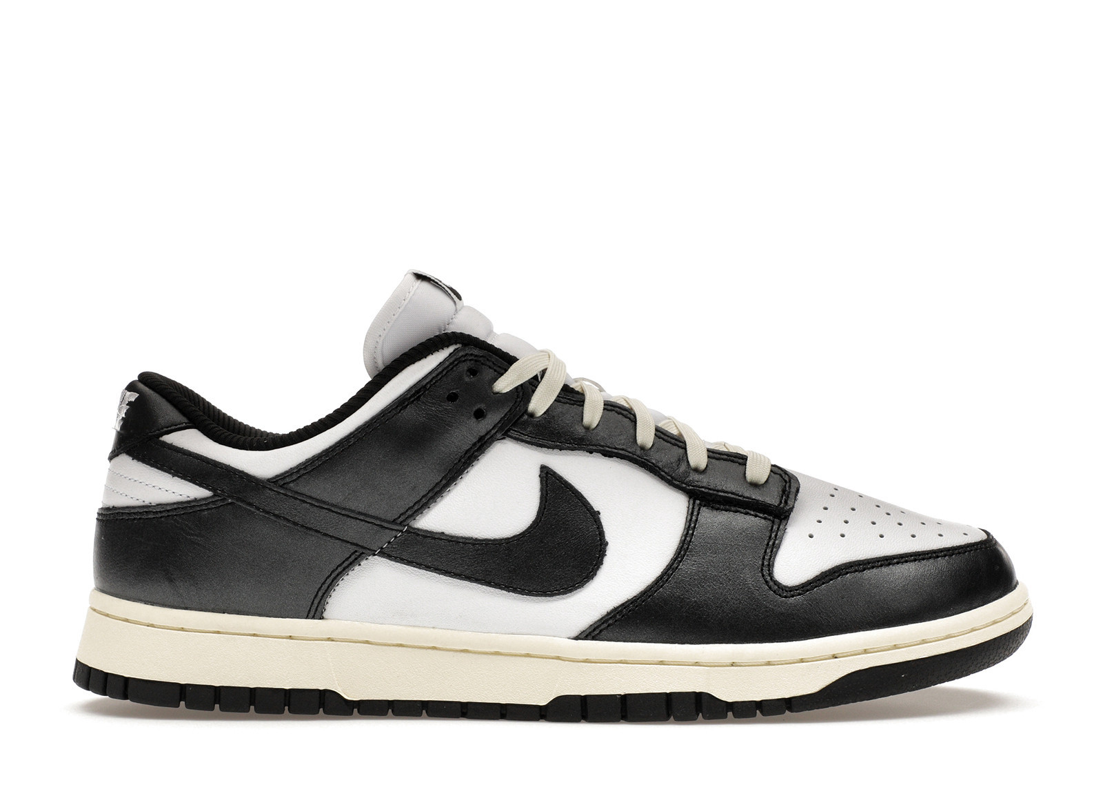 Nike Dunk Low Vintage Panda (Women's) Sneakers in White/Black/Coconut Milk | StockX