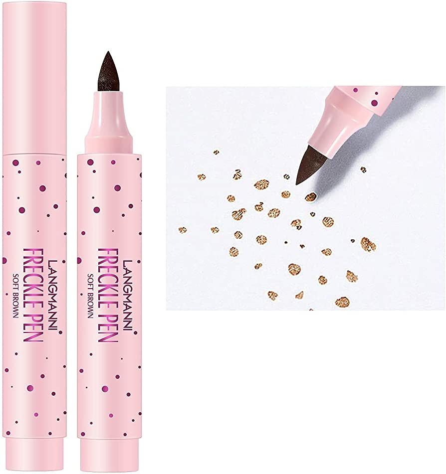Light Brown Freckle Pen, Natural Lifelike Freckle Makeup Pen Magic Freckle Color,Waterproof Longl... | Amazon (UK)
