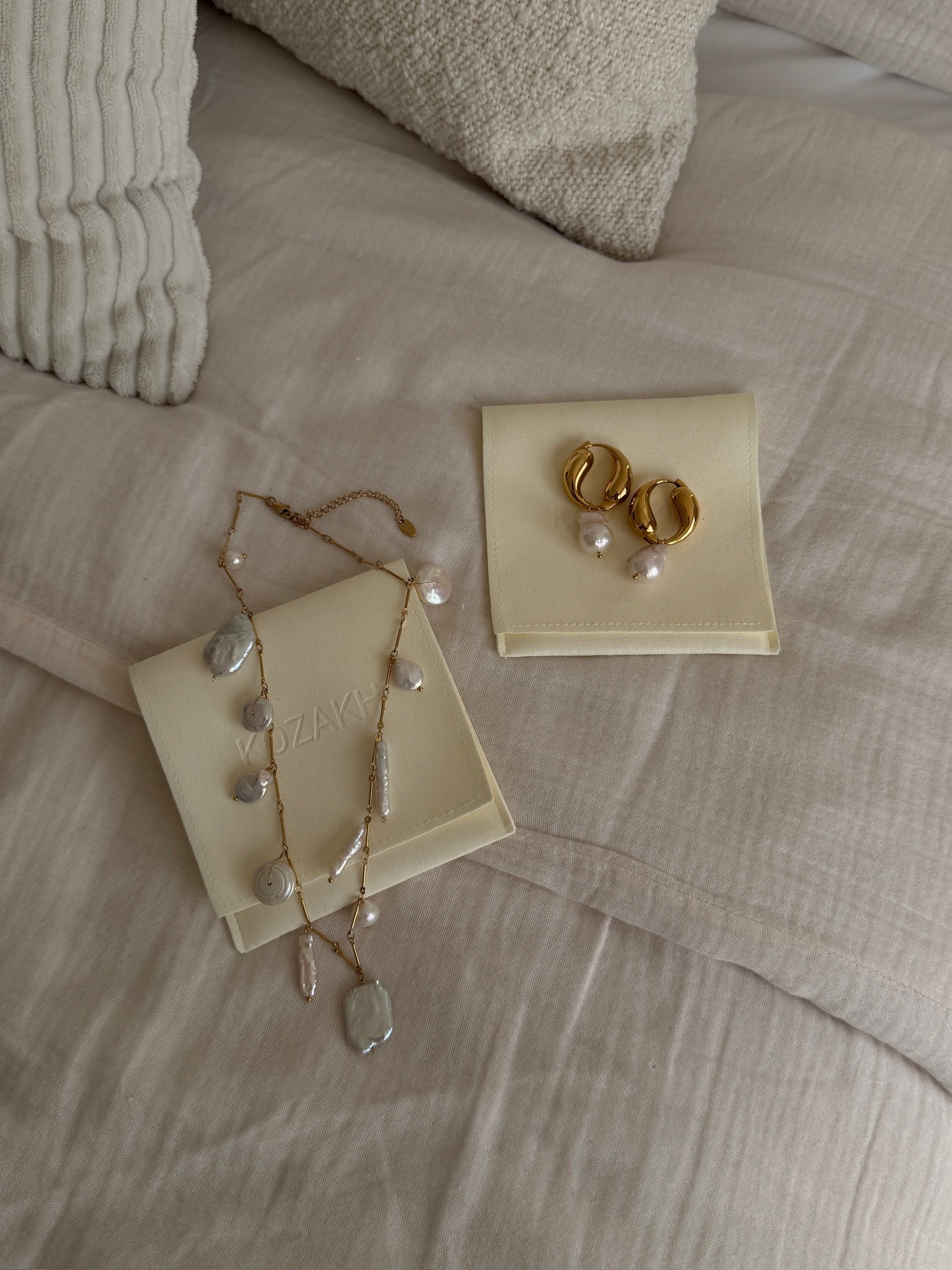 Sharing some of my favorite pearl jewelry 

Necklace and earrings are from Kozakh but linking some similar options below

#LTKSeasonal #LTKootd