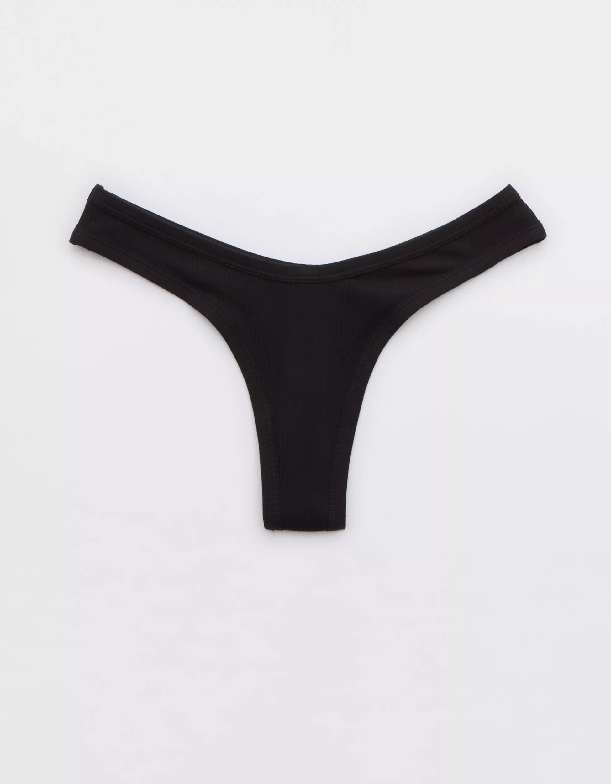 Superchill Cotton Rib Thong Underwear | American Eagle Outfitters (US & CA)