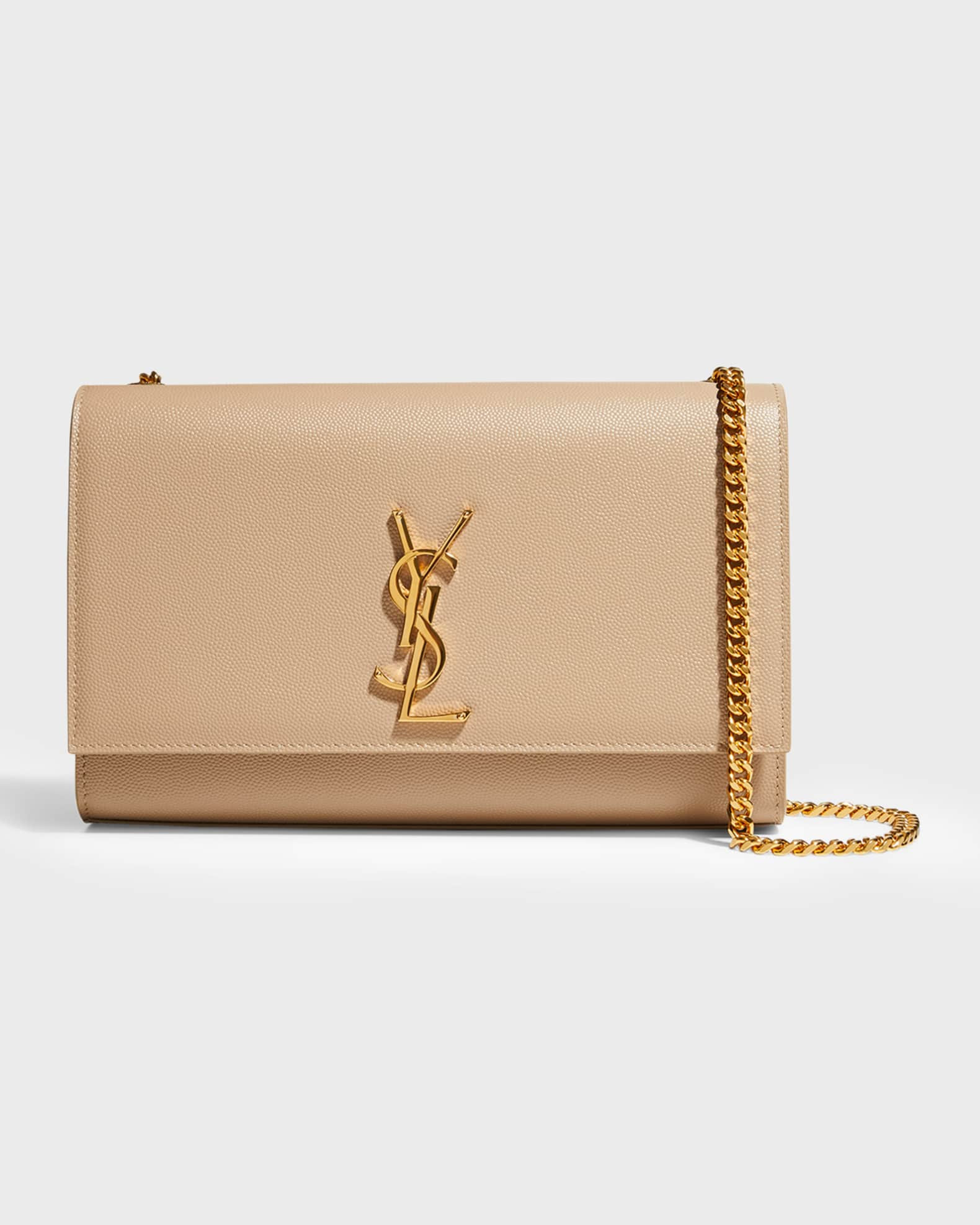 Saint Laurent Monogram YSL Medium Chain Shoulder Bag | Neiman Marcus