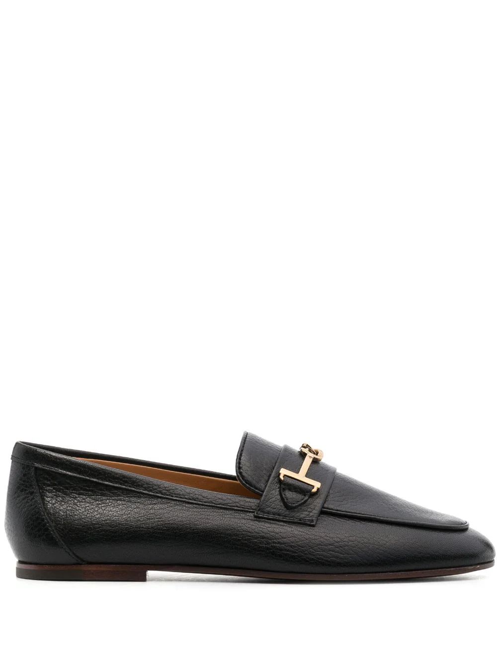 logo-plaque leather loafers | Farfetch (CN)