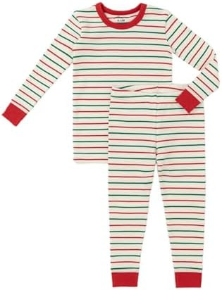 AVAUMA Toddler Pajamas Baby Boys Girls Pajama Set 6M-10Y Kids Cute Snug fit Christmas Pattern Des... | Amazon (US)