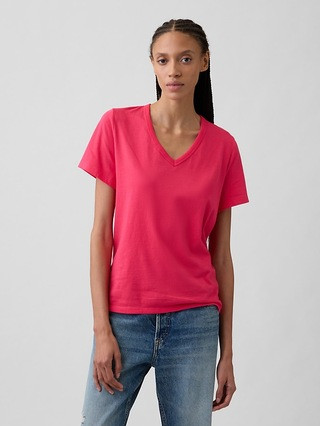 Favorite V-Neck T-Shirt | Gap Factory