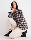 Oversized Ex-Boyfriend Swing Shirt in Pinella Plaid | Madewell