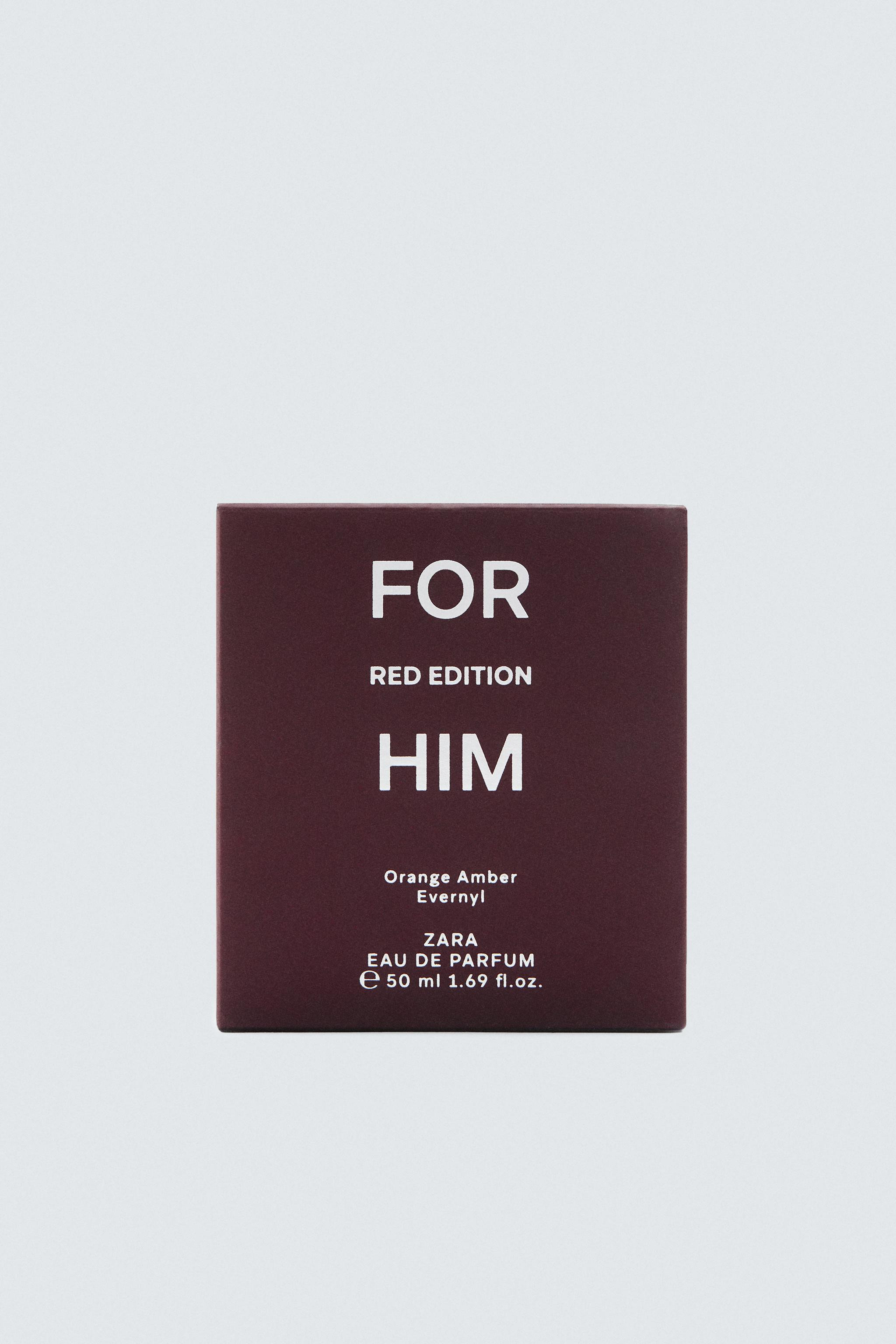 FOR HIM RED EDITION EDP 50 ML (1.69 FL. OZ). | Zara US