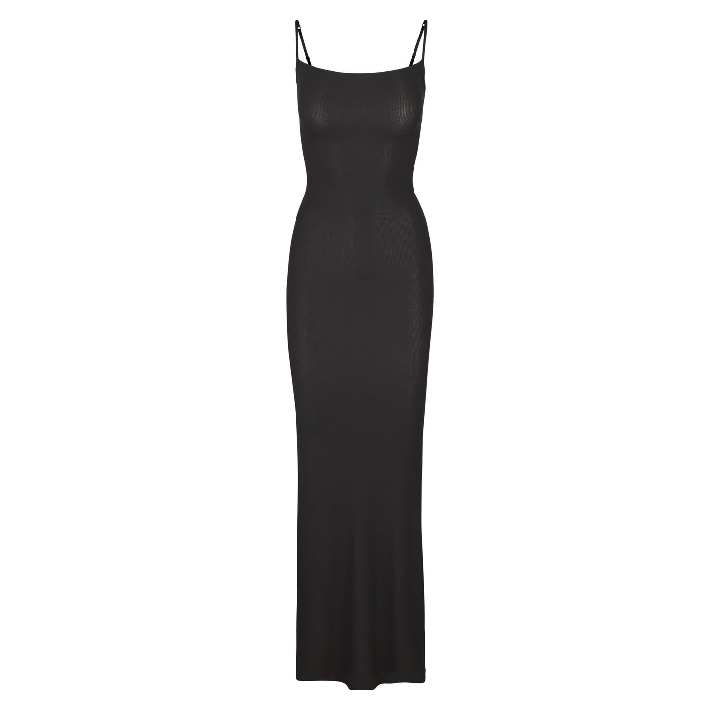 SKIMS Soft Lounge Long Slip Dress Onyx | StockX