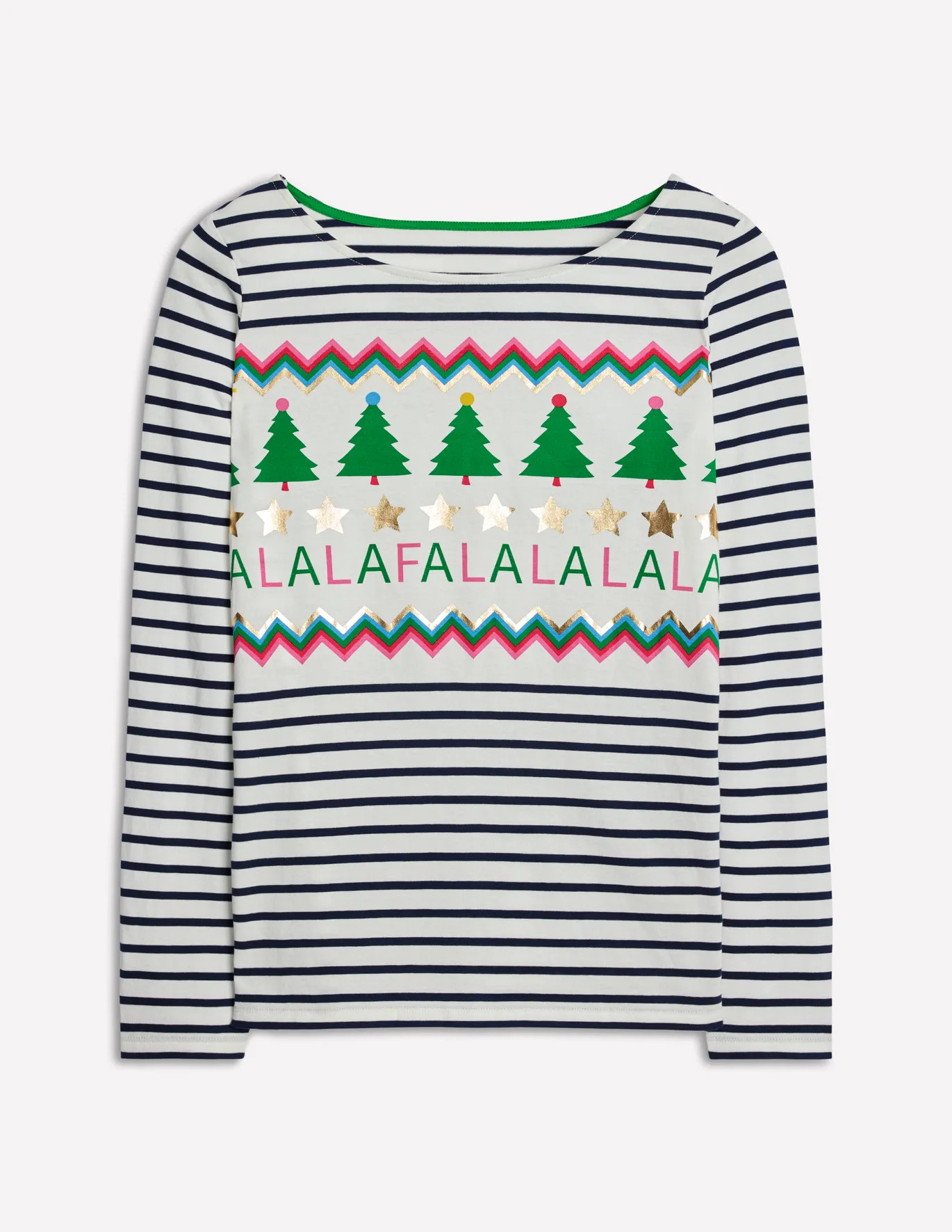 Ella Long Sleeve Breton | Boden (US)