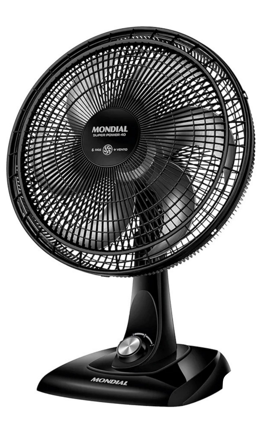 Ventilador de Mesa Mondial 220V, 40cm, 6 pás, Super Power - VSP-40-B

#LTKbrasil