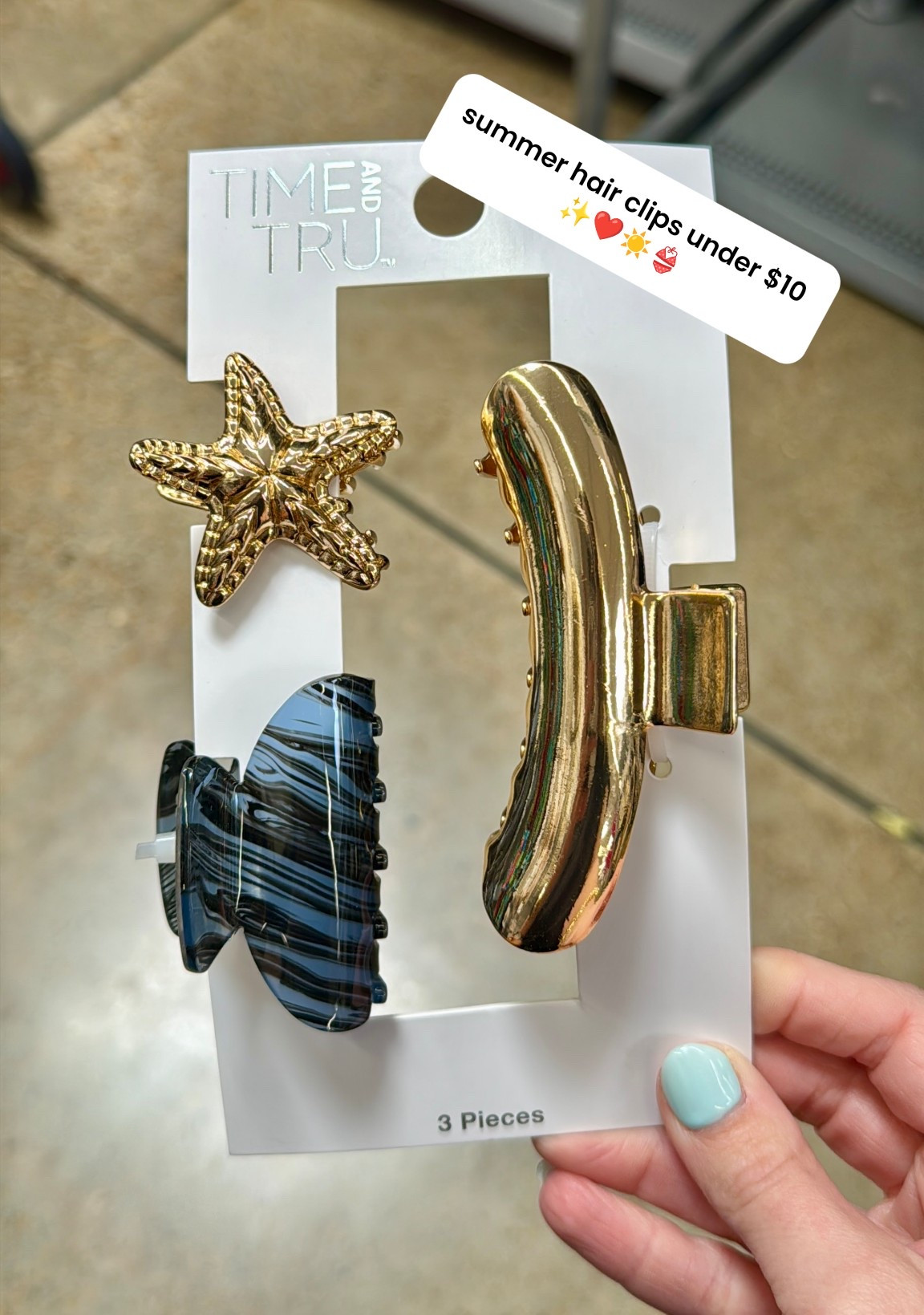 These metal hair clips are SO CUTE for summer 😍

Summer hair clips
Walmart finds
Walmart fashion
Summer hairstyle 
Vacation must haves 

#LTKSwim #LTKTravel #LTKootd