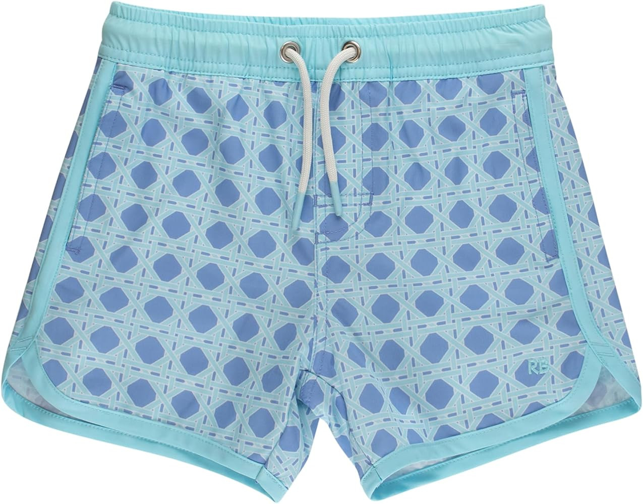 RUGGEDBUTTS Boys UPF50+ Sun Protected Stretch Dolphin Hem Swim Trunks | Amazon (US)