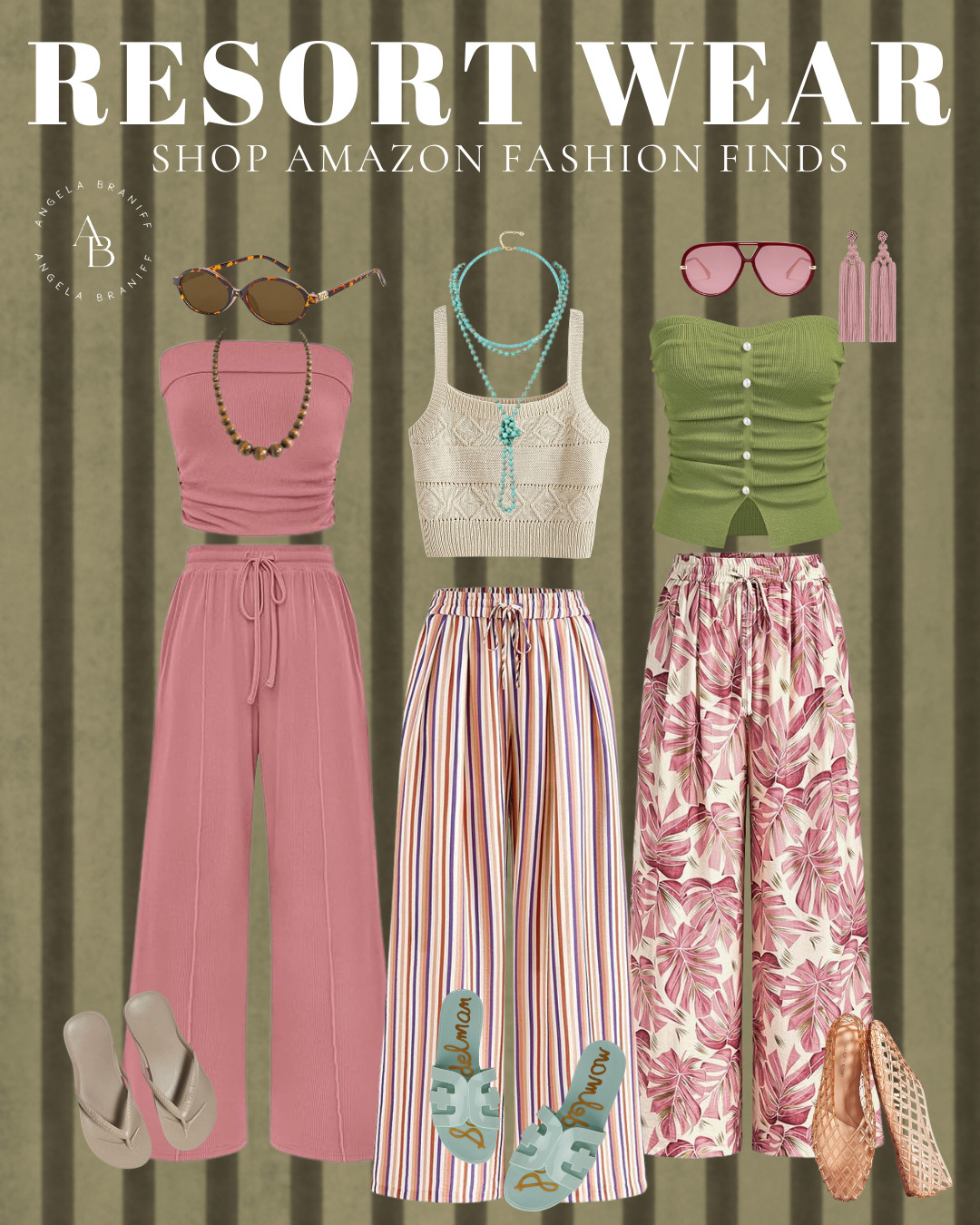 Ready to switch to vacation mode? These pink-forward styles are perfect for your next getaway! #wearwhatyoulove #vacationstyle #resortwear #amazonfashion #amazonfinds #fashionover40 

 #LTKSeasonal #LTKOver40