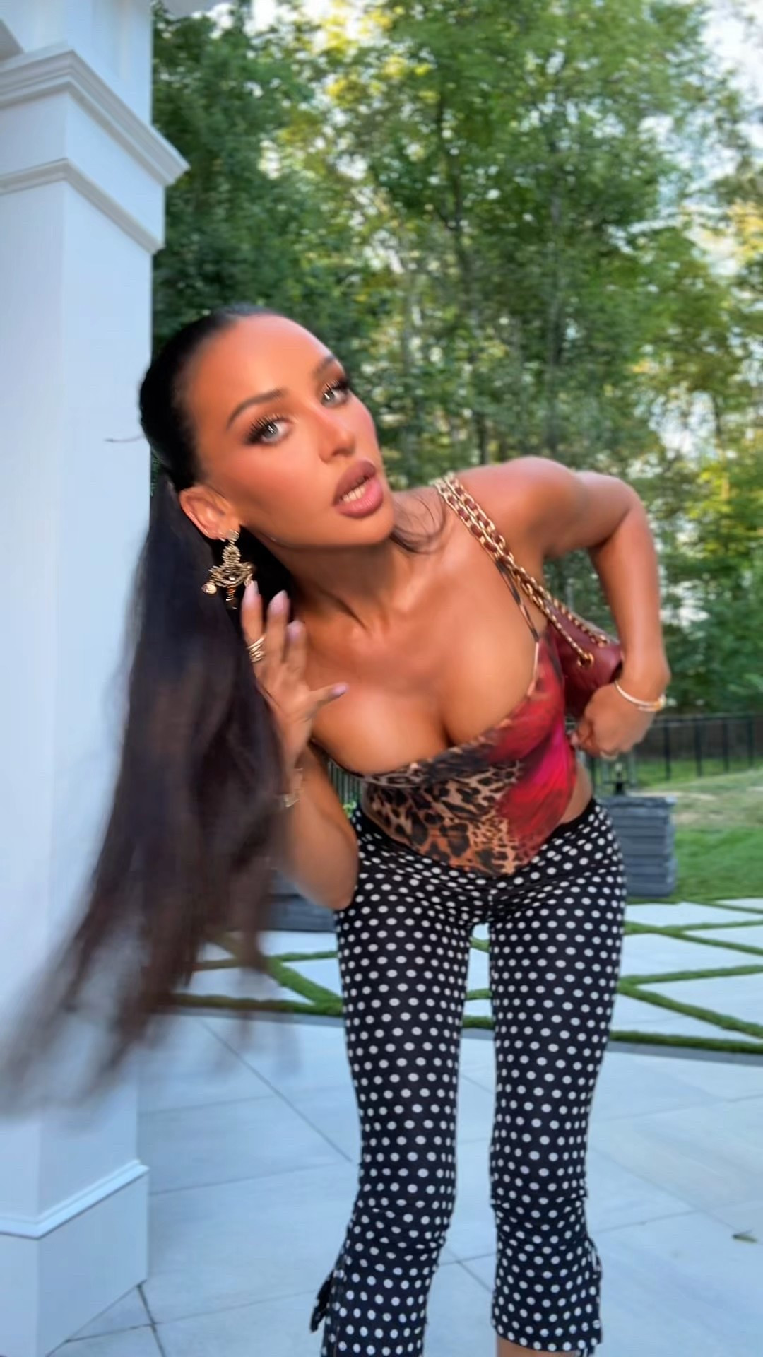 Top & shoes are whitefox x