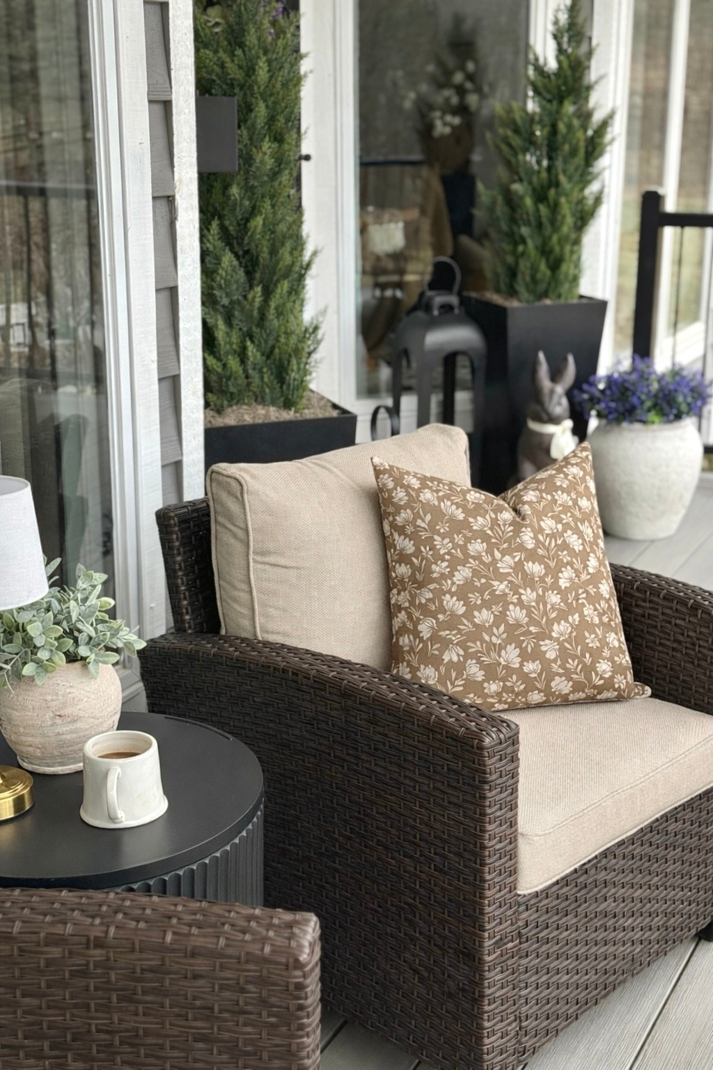 Neutral Outdoor Patio Pillow Covers (Amazon Favorite Under $20)

Follow @farmtotablecreations on Instagram for more cozy home finds 🤎

Amazon choice outdoor pillow cover set that looks so high-end but is under $16 🙌🏼 The warm brown floral print adds the prettiest contrast against neutral patio furniture and instantly makes your space feel styled without trying too hard. Perfect for spring and summer layering!

#pillowcovers #outdoorpillows #patiodecor #amazonhome #neutraldecor

outdoor pillows | patio decor | brown floral pillow | neutral patio | amazon finds | affordable home decor | throw pillows | outdoor seating | porch styling | patio furniture decor | neutral home | budget decor | spring patio | summer decor | floral pillow covers | amazon outdoor | cozy patio | backyard styling | neutral pillows | porch decor | wicker furniture | patio refresh | outdoor living | home styling | budget friendly decor

#LTKSeasonal #LTKHome #LTKSaleAlert