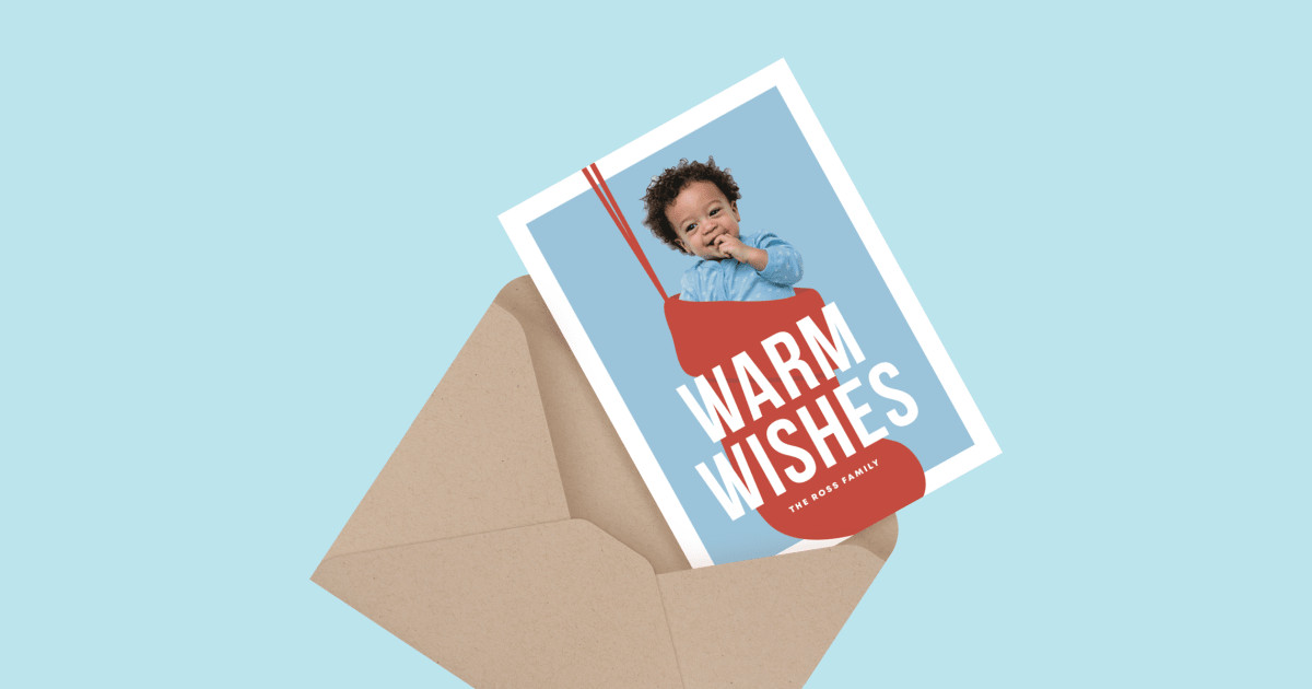 Warm Wishes Stocking | Postable | Postable