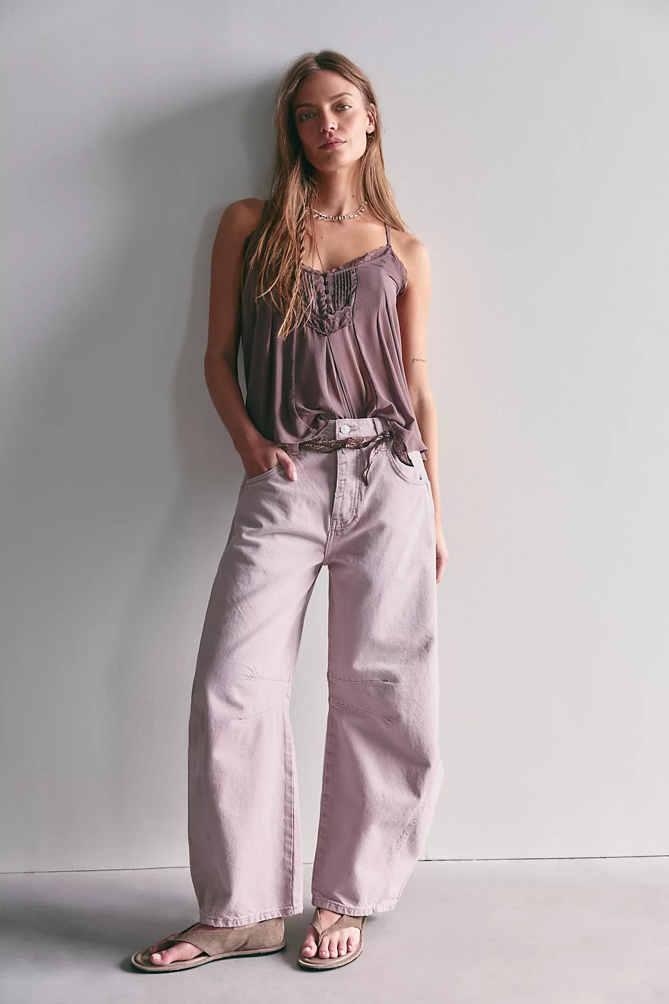 We The Free Good Luck Mid-Rise Barrel Jeans | Free People (Global - UK&FR Excluded)