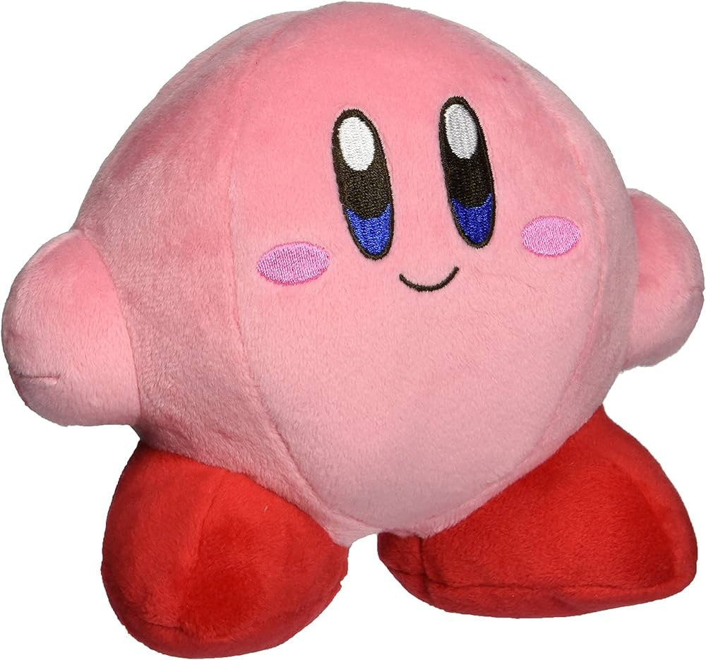 Little Buddy Kirby Adventure All Star Collection 5.5" Stuffed Plush, Multicolored | Amazon (US)