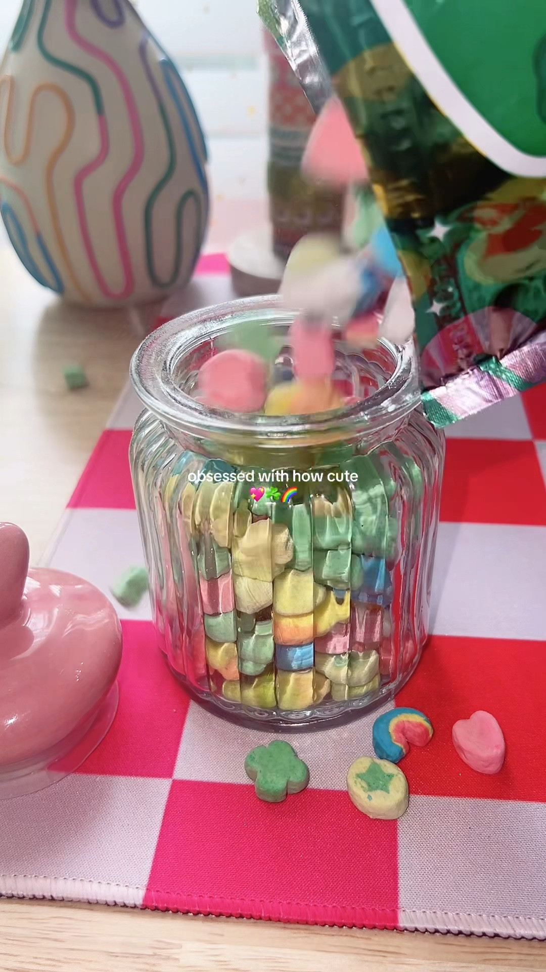These limited edition lucky charms are so fun!! 🌈☘️💖

#LTKKids #LTKSeasonal #LTKfoodie