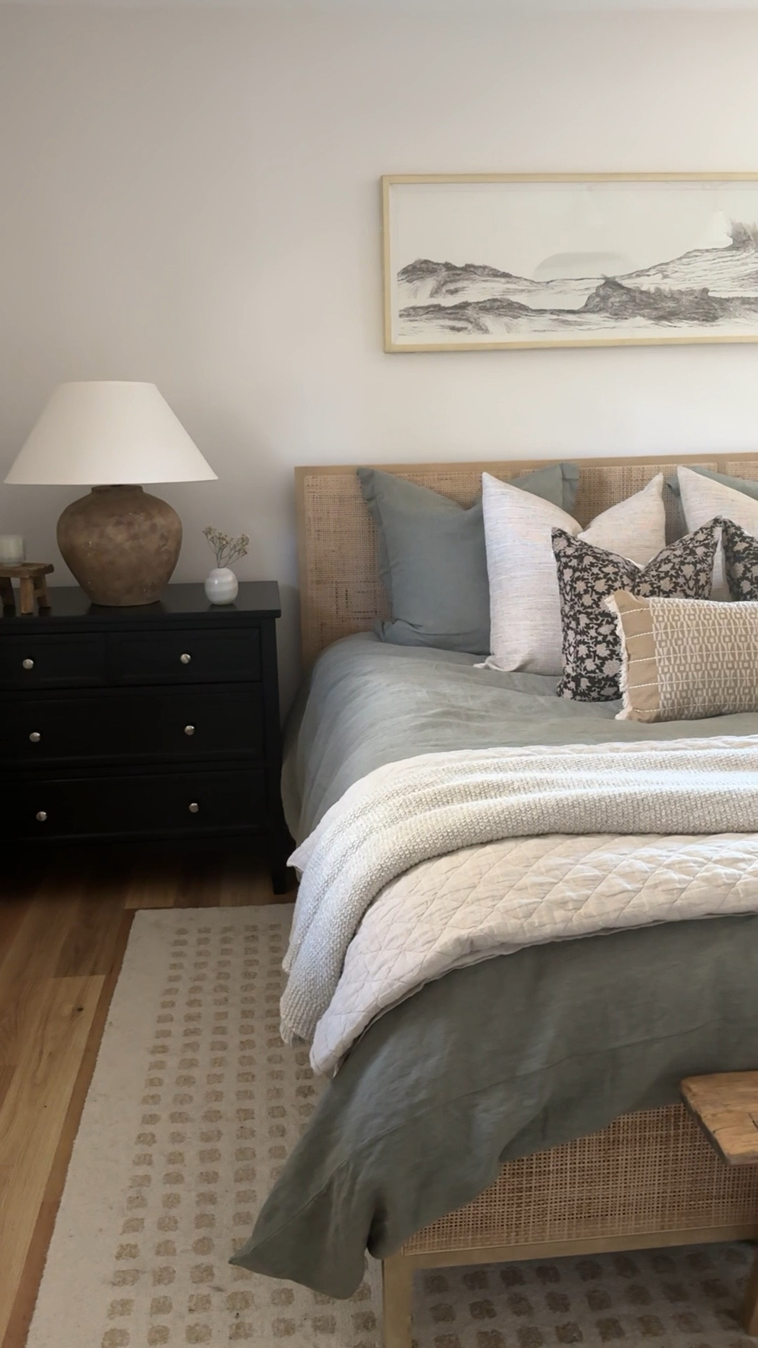 Cozy bedroom decor, bedding, home decor, master bedroom ideas, neutral bedroom with cane bed, nightstands

#LTKHome #LTKSaleAlert #LTKStyleTip