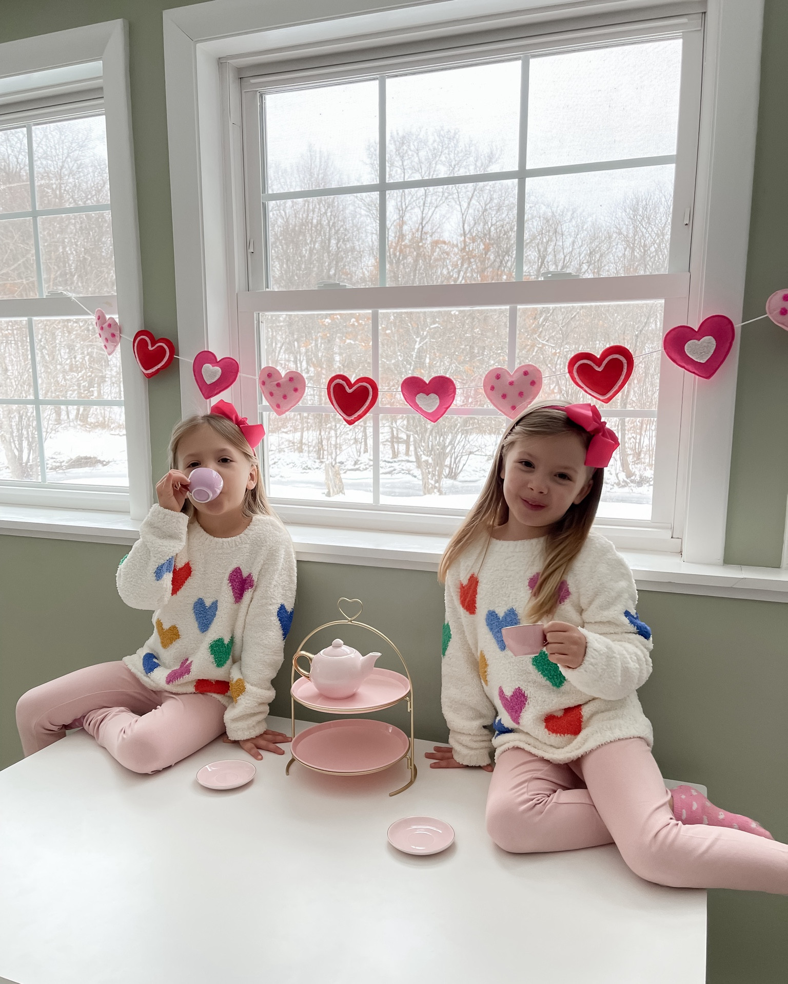 Valetine’s Day tea for two! These cozy marshmallow sweaters are so soft!

#LTKsalealert #LTKSeasonal #LTKkids