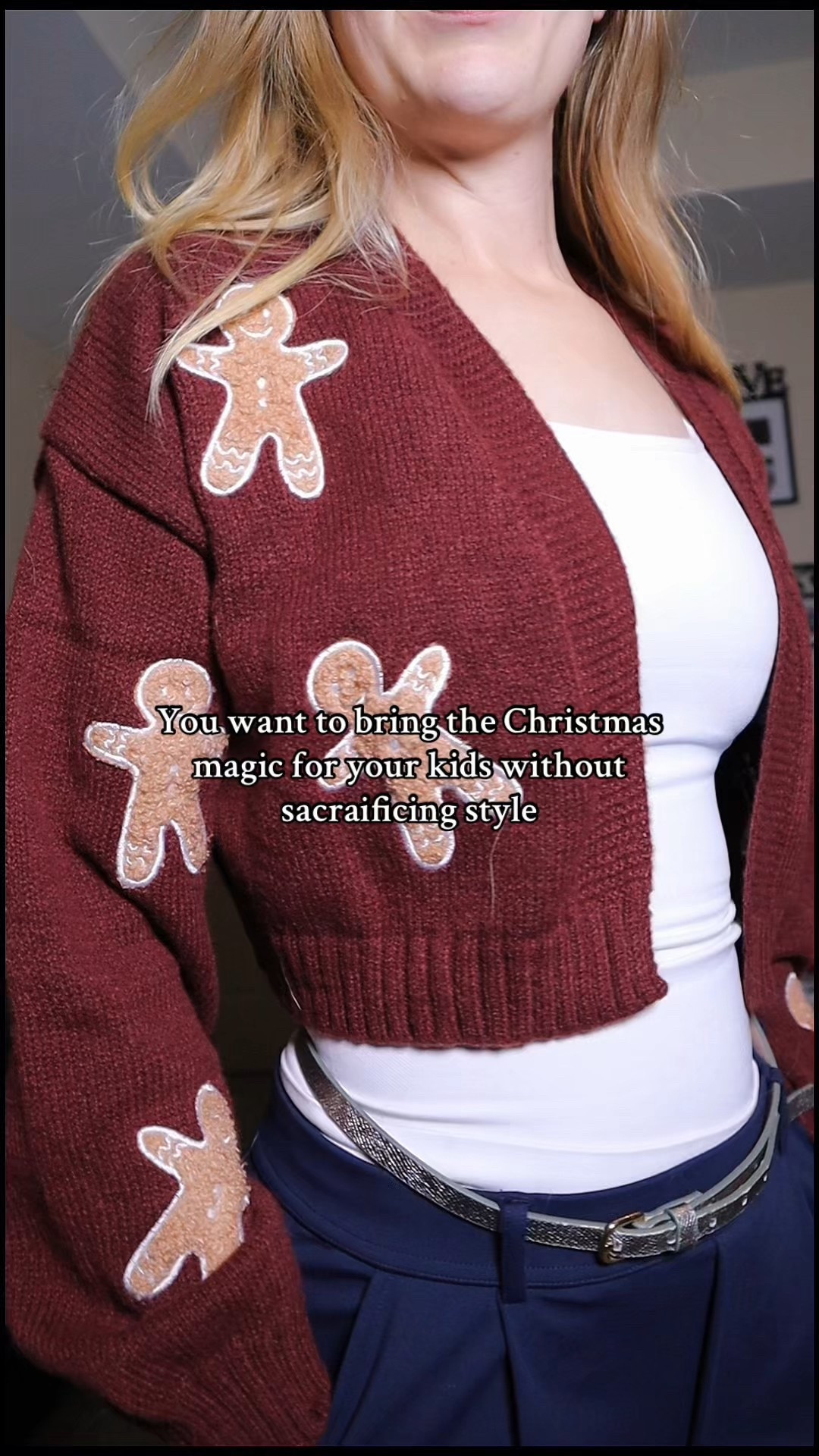 Cropped Christmas Cardigan | Gongerbread Man Christmas Sweater 

#LTKSeasonal #LTKStyleTip #LTKFallSale