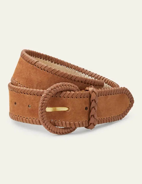 Woven Waist Belt - Tan | Boden (US)