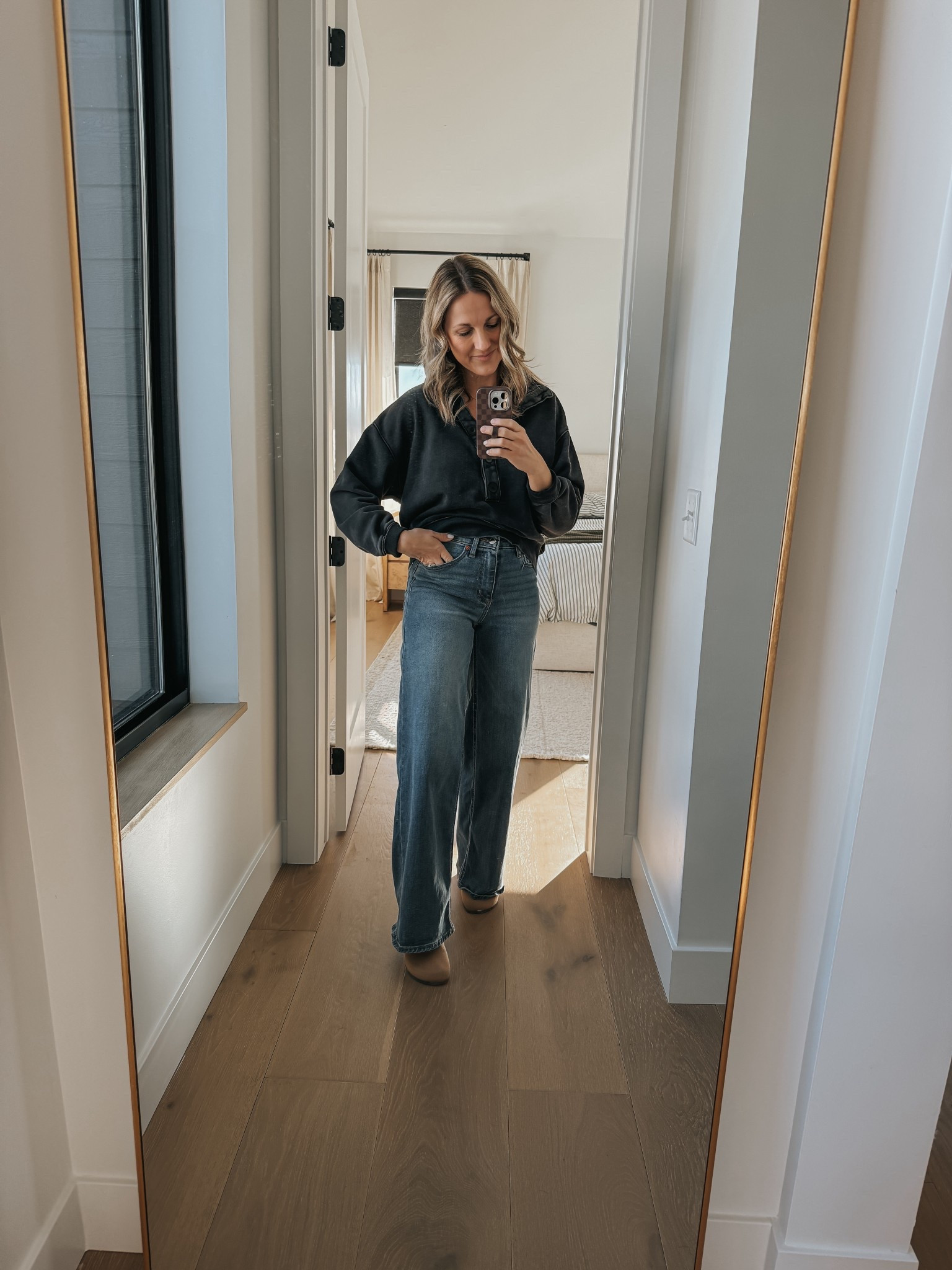 The target wide leg jeans that fit amazing and are in $28! 

#LTKSaleAlert