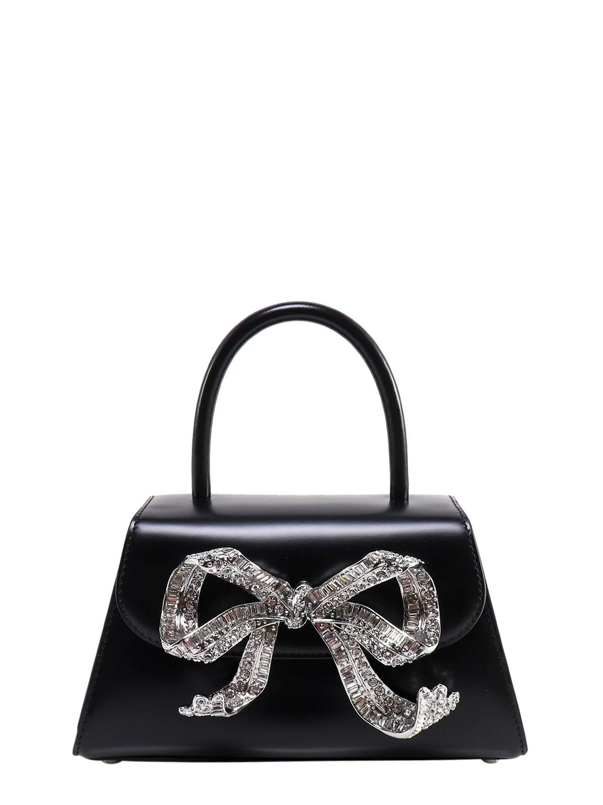 Self-Portrait The Bow Mini Top Handle Bag | Cettire Global