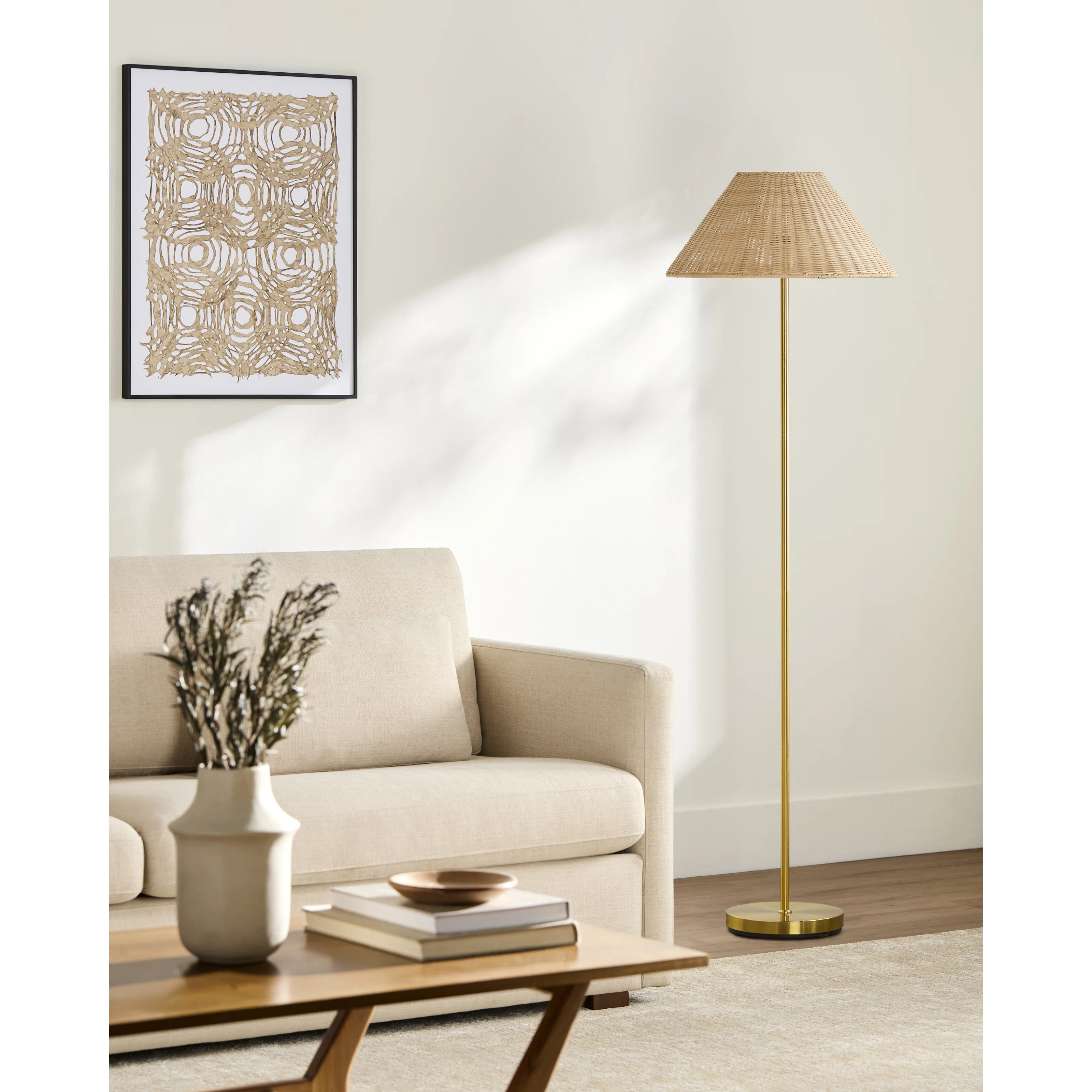 Baldwyn Accent Floor Lamp | Wayfair North America