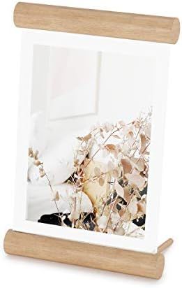 Umbra Scroll Modern Floating Frame for Family Photos, Holiday Pictures and Prints, 5"x7"(12.7x17.... | Amazon (US)