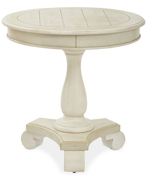 Wenda Round Accent Table, Quick Ship | Macys (US)