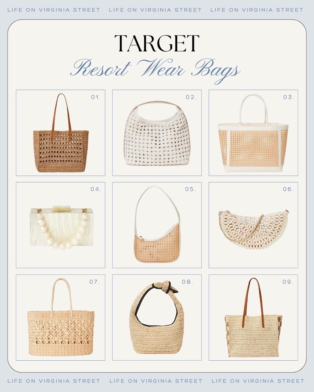 *Most of these are 40% off today only* These beach vacation totes, purses and clutches are perfect to pair with your resort wear outfits! Love the seagrass, woven details, and pearl bags that work well for vacation and spring and summer! #ltkitbag #ltkfindsunder50 #ltktravel #ltkswim #ltkfindsunder100 #ltksalealert #ltkseasonal #ltkover40 #ltkstyletip 

#LTKFindsUnder50 #LTKItBag #LTKTravel

#LTKTravel #LTKootd #LTKSeasonal