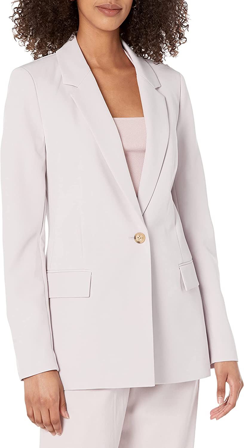 The Drop Women's Blake Long Blazer | Amazon (US)