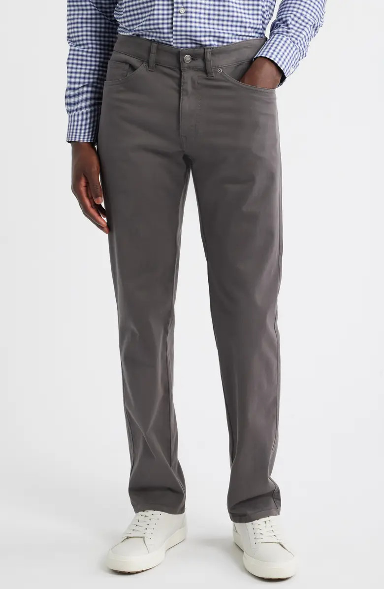 Signature Stretch Sateen Pants | Nordstrom