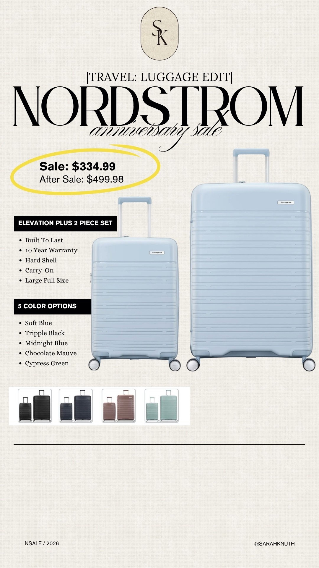 Nordstrom Anniversary Sale

#LTKSaleAlert #LTKTravel