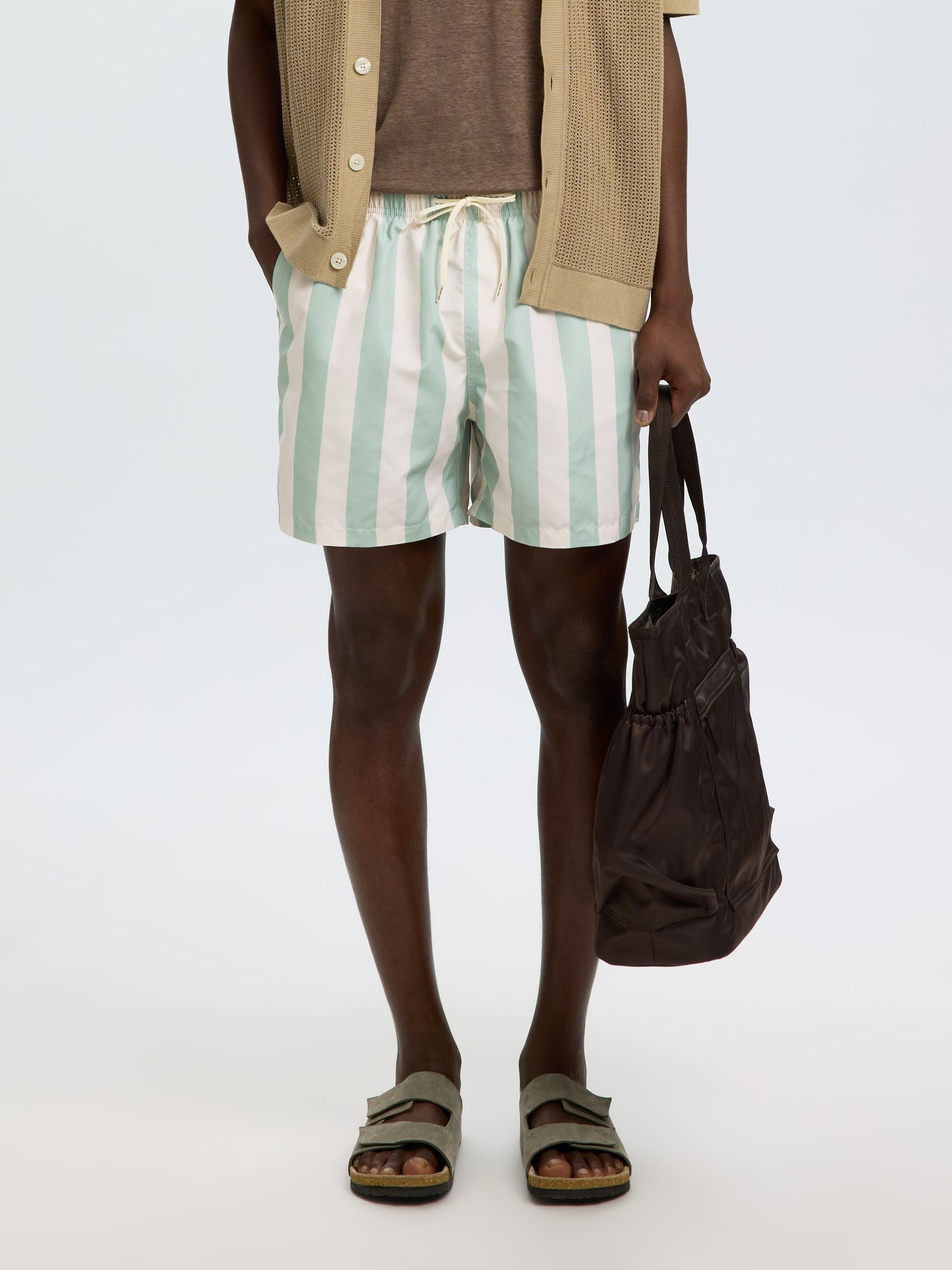 PRINT BADESHORTS | Gr\u00fcn | Selected | Selected