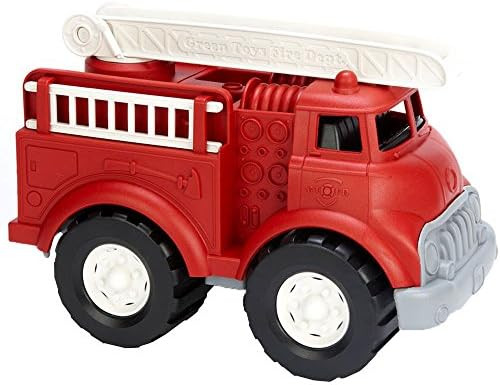 Green Toys Fire Truck - BPA Free, Phthalates Free Imaginative Play Toy for Improving Fine Motor, ... | Amazon (US)