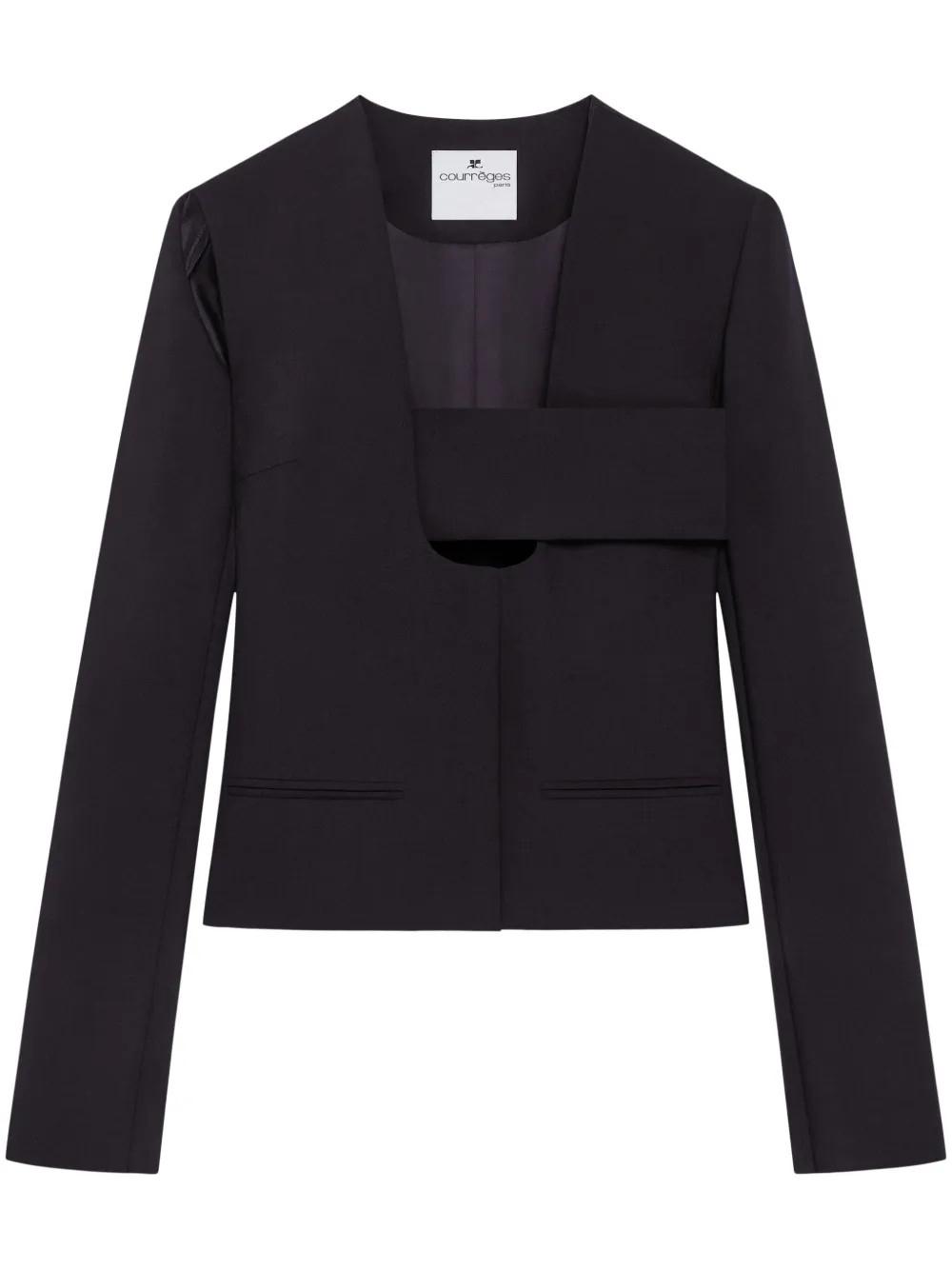 Courrèges Infinity Jacket  | Black | FARFETCH JO | Farfetch Global
