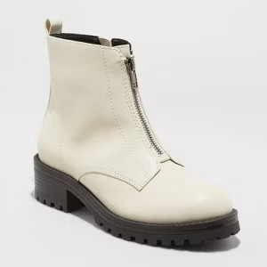 Women's Courtney Front Zip Combat Boots - Universal Thread™ | Target