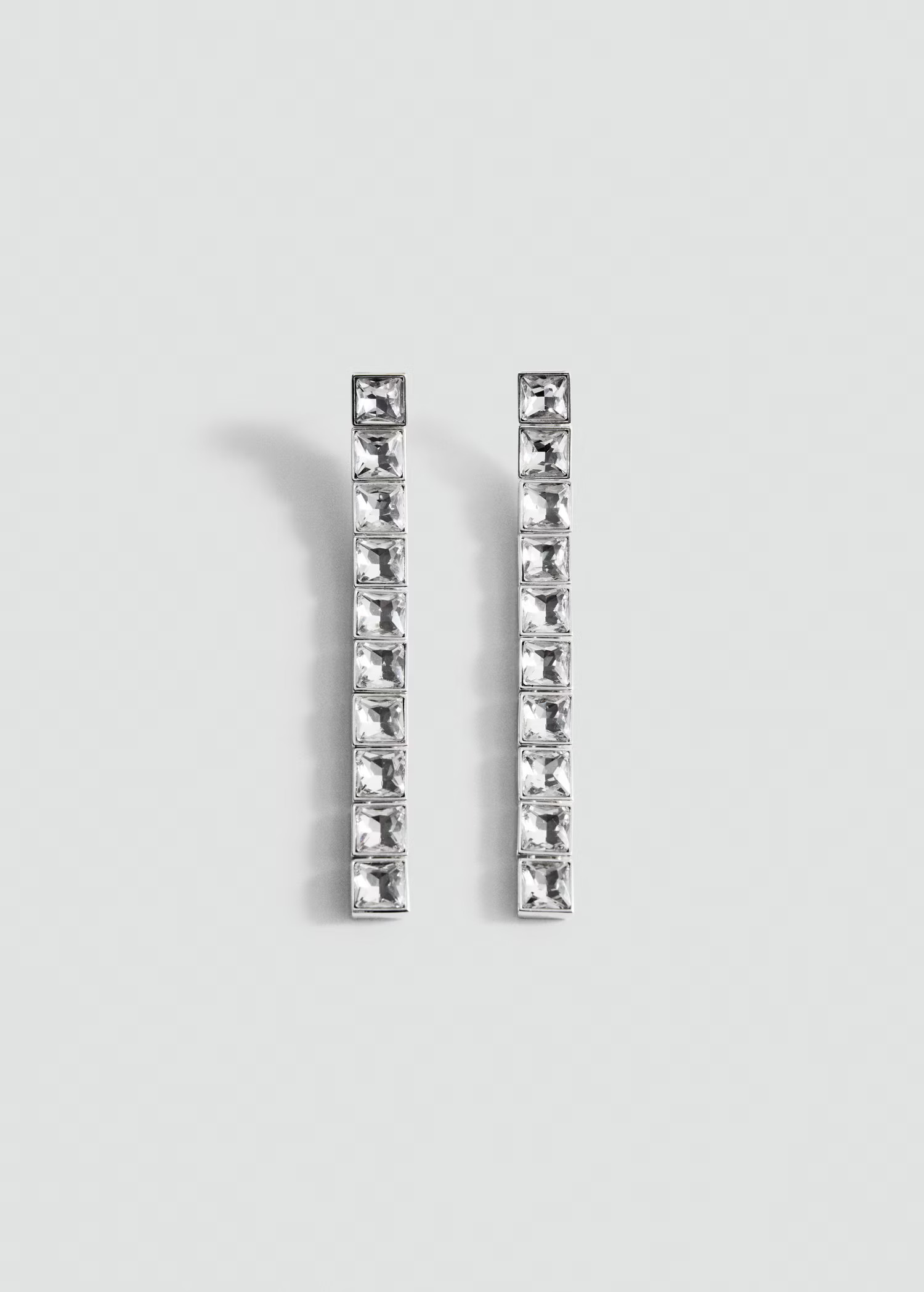 Crystal pendant earrings | Mango (US/MX/AU)