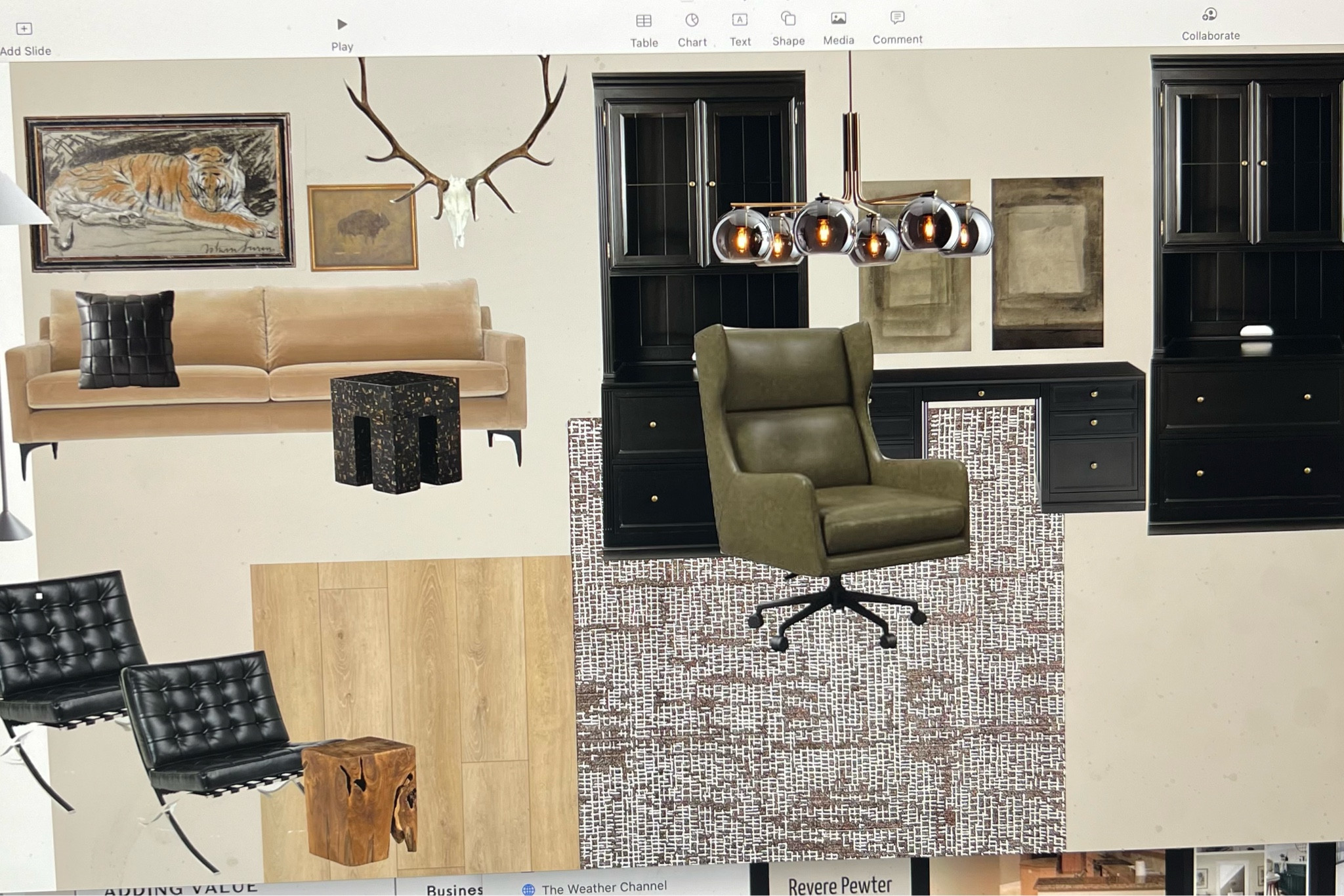 Office Moodboard 

Built in’s, masculine space, area rug, seating area 

#LTKhome #LTKsalealert #LTKfindsunder50