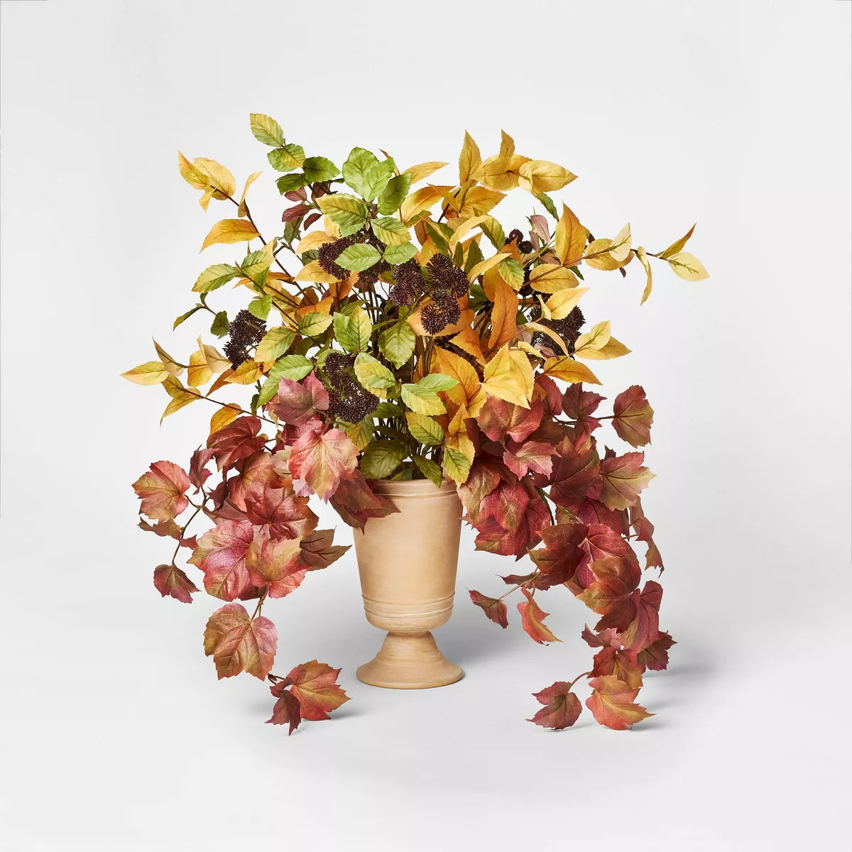 31" XL Fall Leaf Artificial Statement Arrangement - Threshold™ designed with Studio McGee | Target