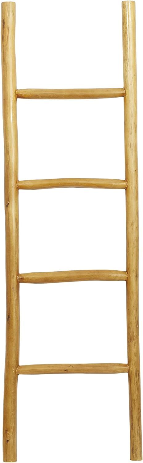 Deco 79 Ladder, 17" L x 2" W x 59" H, Brown | Amazon (US)