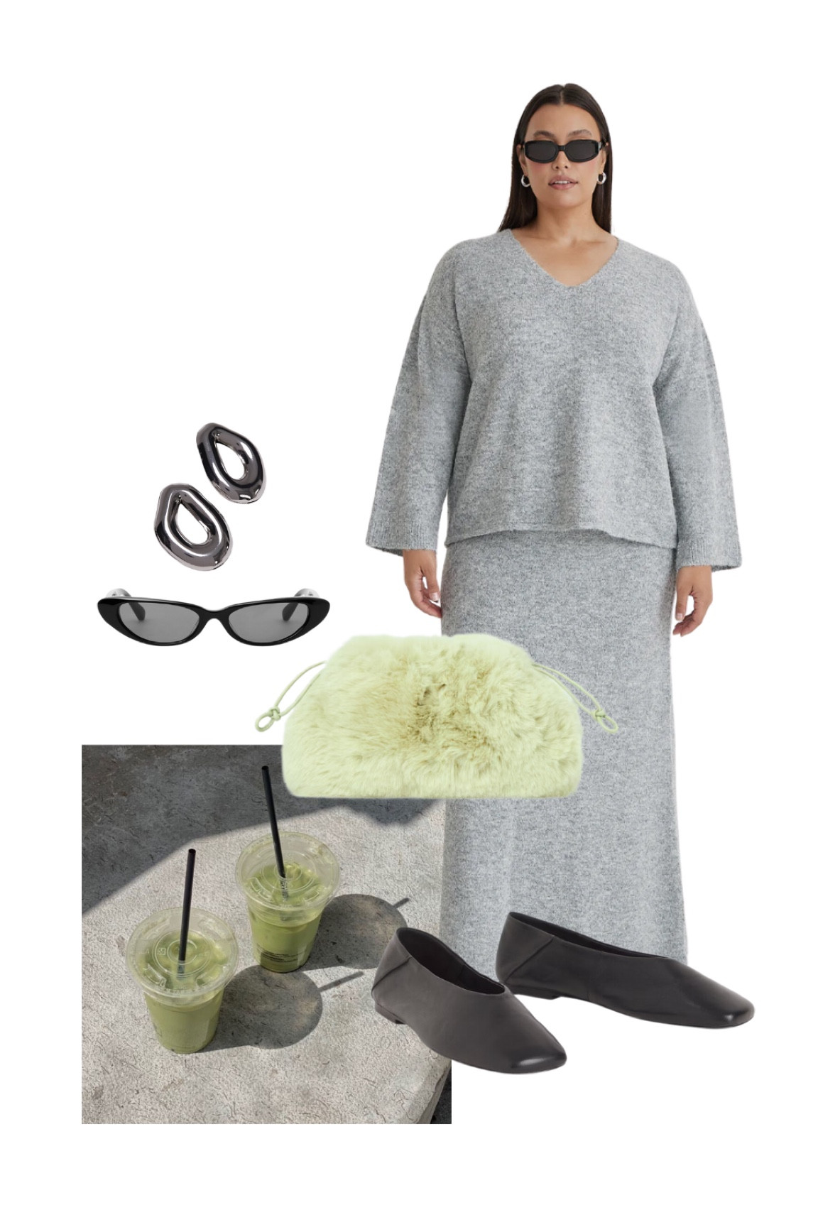 January errands must include matcha, I don’t make the rules!

Love this plus size knit set by one of my fave uk curve brands and furry clutch, which is now heavily discounted 🍵

#LTKplussize #LTKwinter #LTKuk