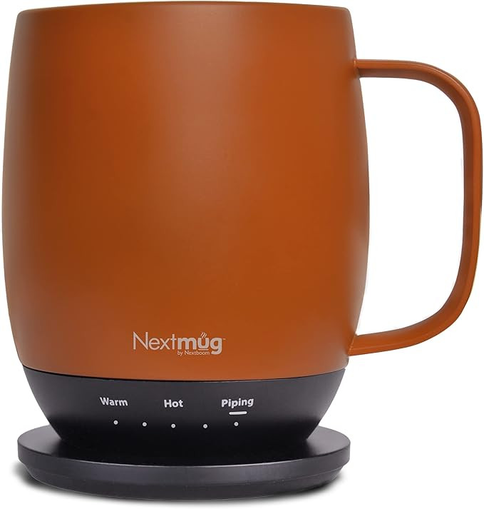 Nextmug - Temperature-Controlled, Self-Heating Coffee Mug (Spice - 14 oz.) | Amazon (US)