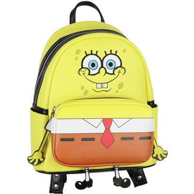 Intimo Nickelodeon SpongeBob SquarePants Body Hanging Legs Mini Backpack Yellow | Target