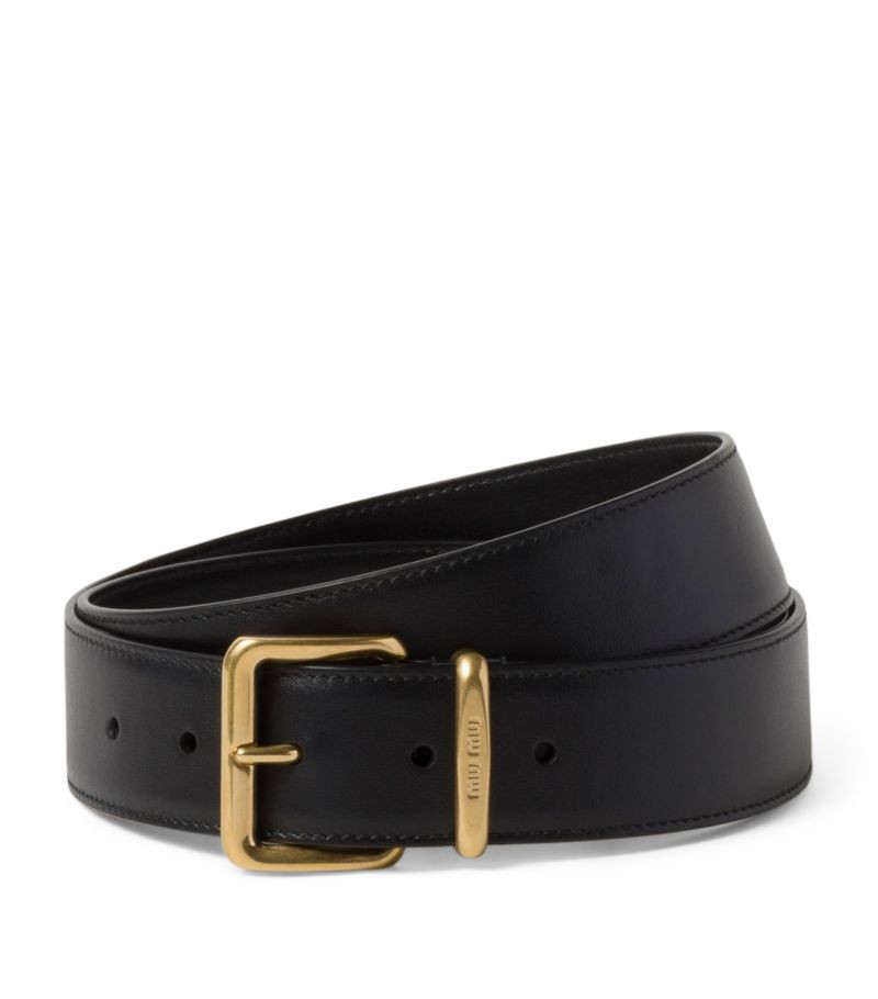 Miu Miu Leather Belt | Harrods